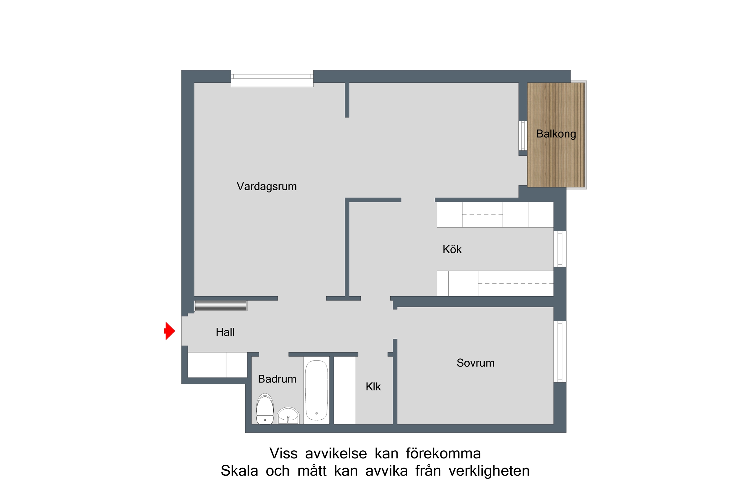 Lägenhet, 3 rooms, 69 sqm, Finspång – bild 10