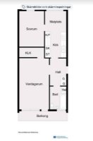 Lägenhet, 2 rooms, 62 sqm, Upplands Väsby