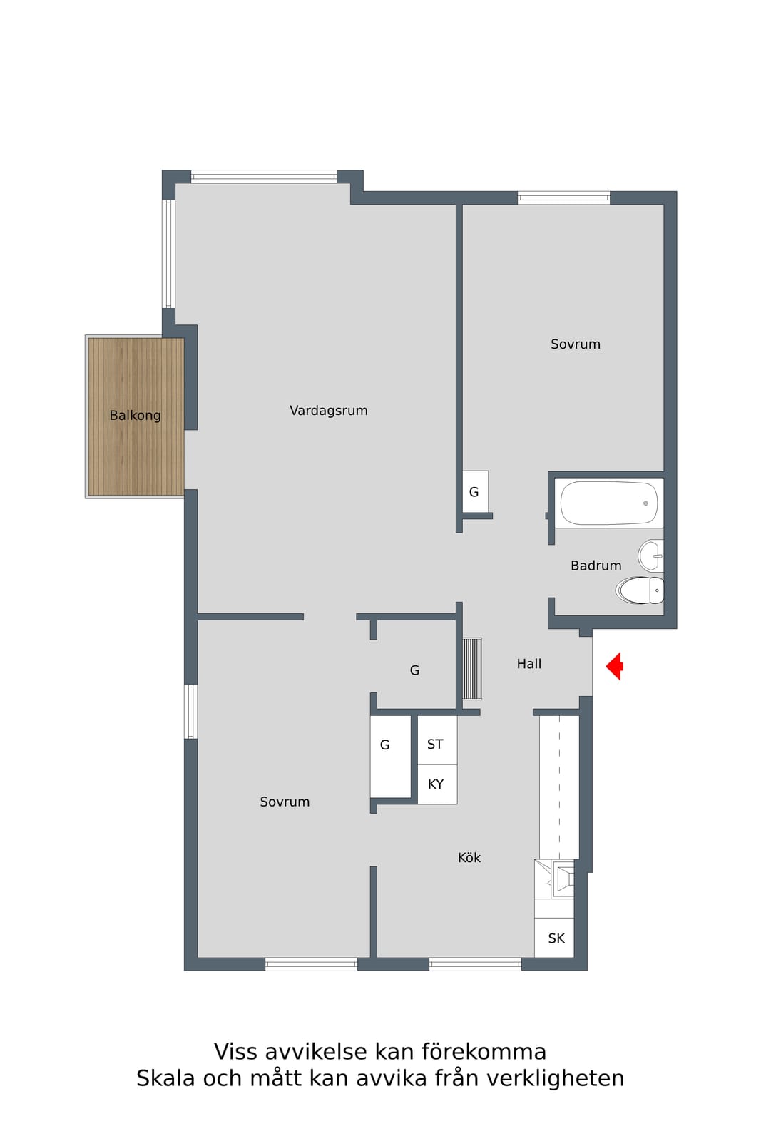 3 rok · 65 m² i Finspång – bild 3