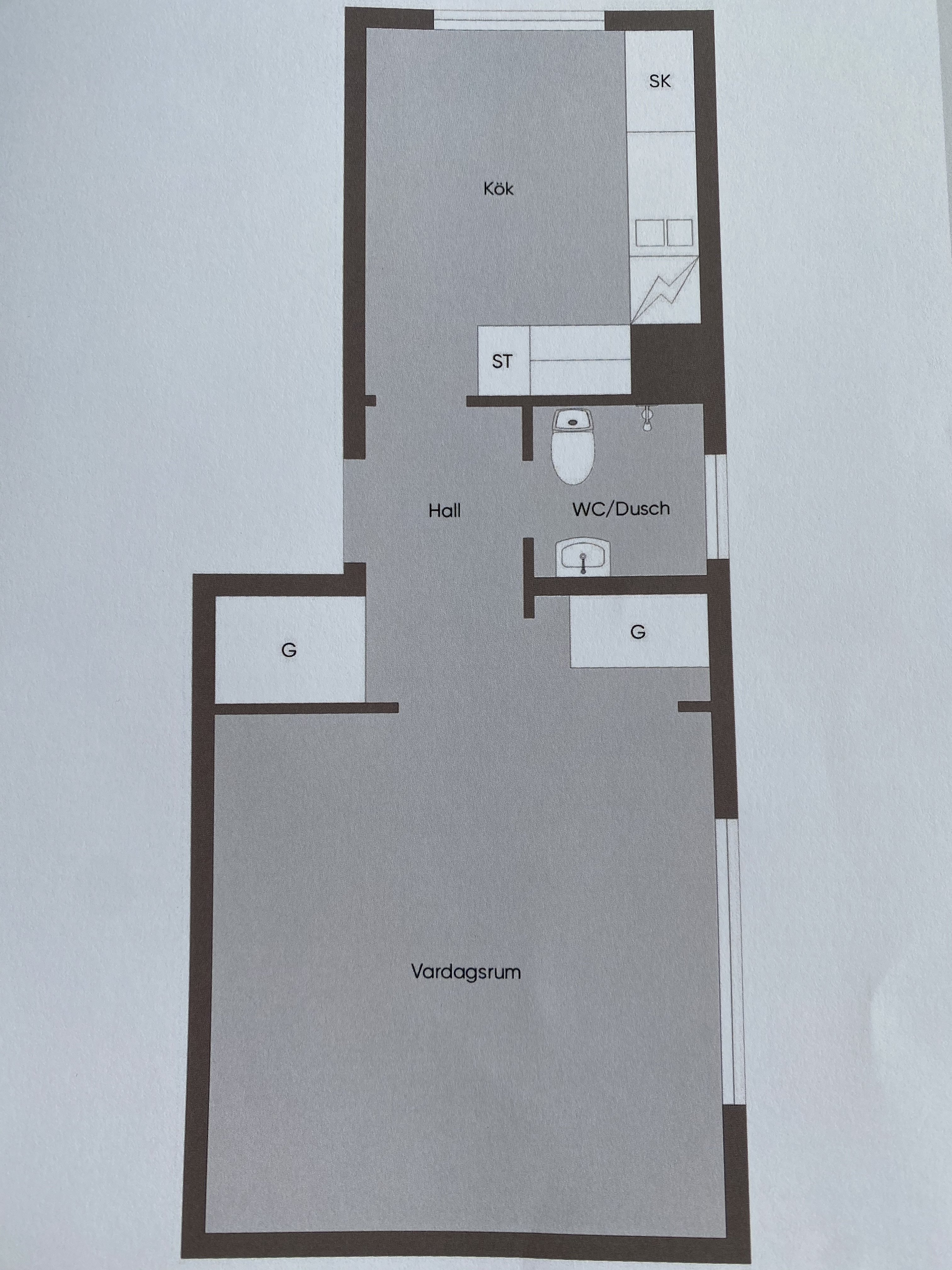 Lägenhet, 1 rooms, 31 sqm, Karlskoga – bild 5