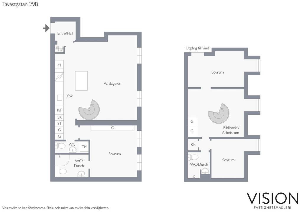Lägenhet, 5 rooms, 100 sqm, Stockholm