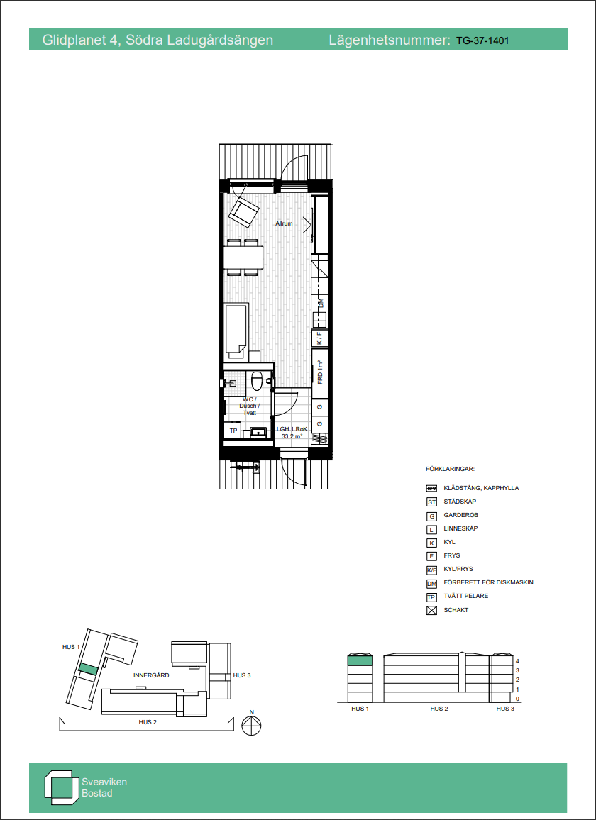 Lägenhet, 1 rooms, 33 sqm, Örebro – bild 10