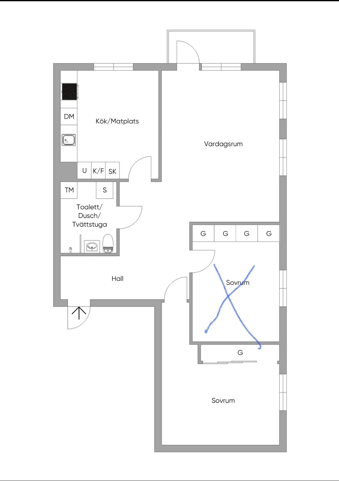 2 rok · 65 m² i Göteborg – bild 2