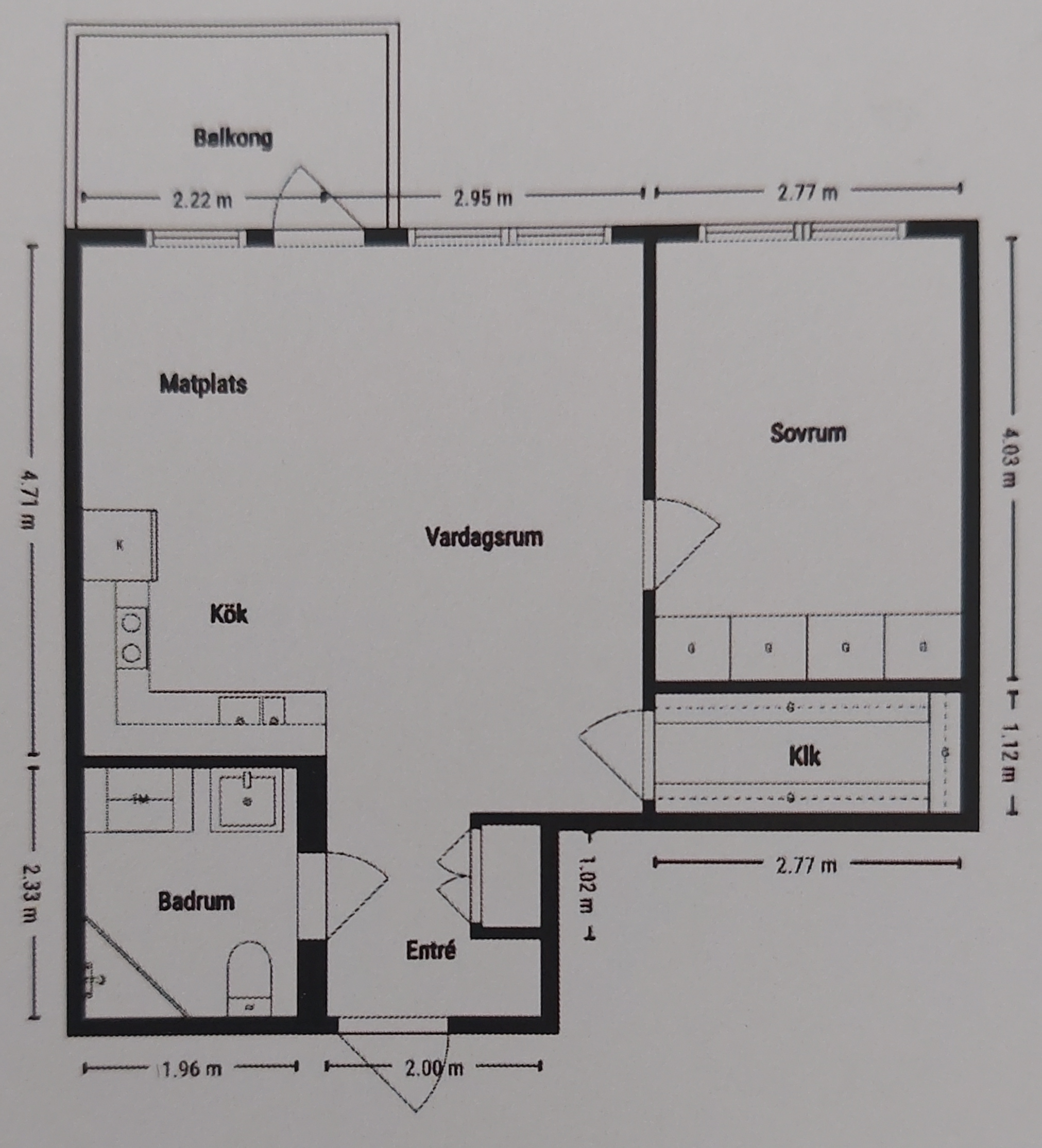 Lägenhet, 2 rooms, 51 sqm, Göteborg – bild 7