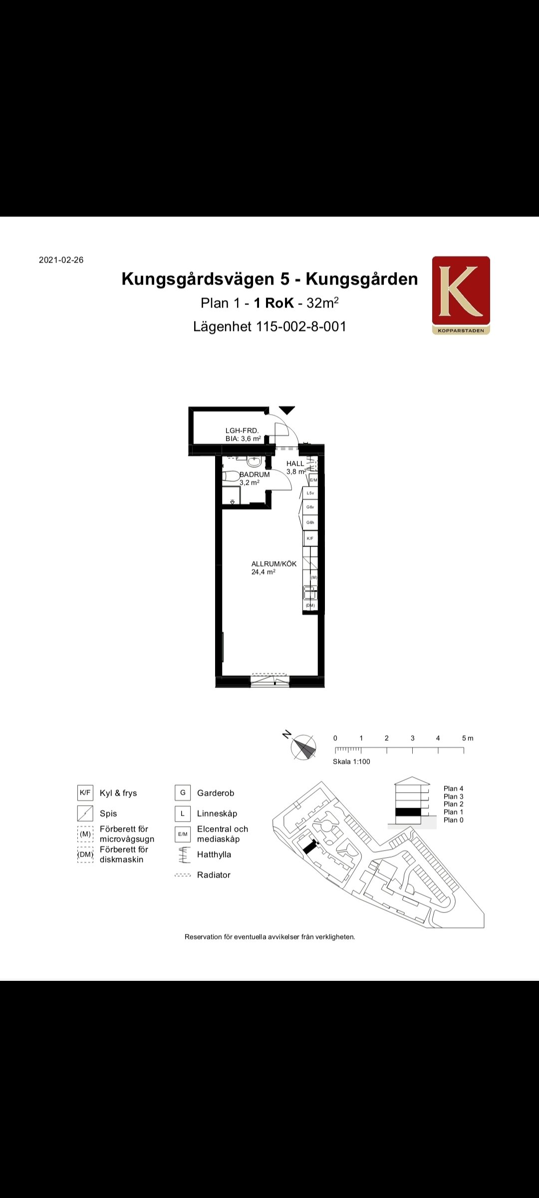 1 rok · 32 m² i Falun – bild 2