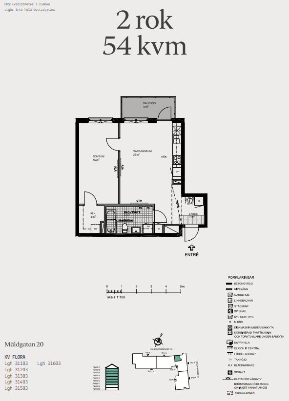 2 rok · 54 m² i Järfälla – bild 9