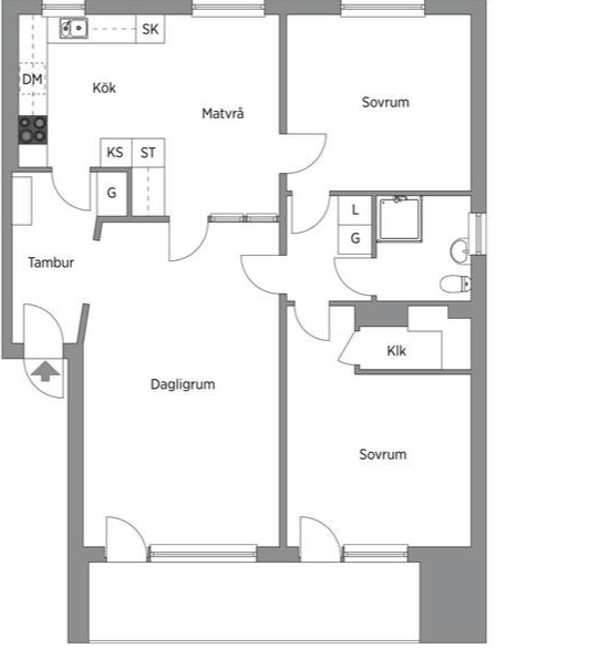 3 rok · 76 m² i Borås – bild 8
