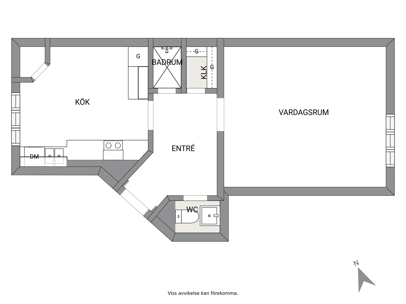 2 rok · 46 m² i Jönköping – bild 6
