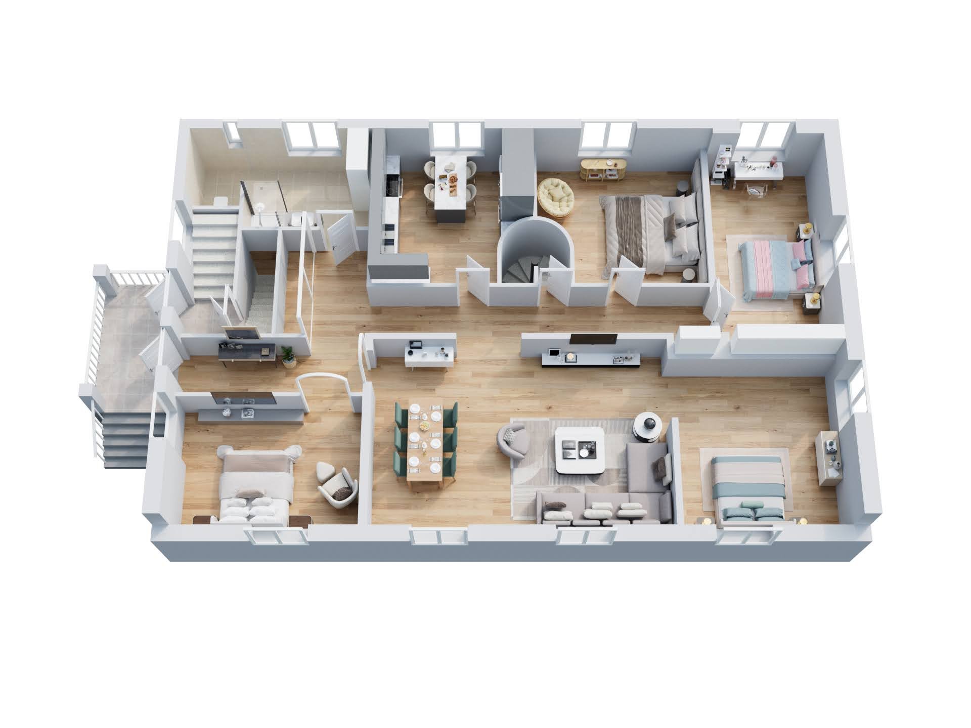 Lägenhet, 5 rooms, 145 sqm, Ronneby – Ronneby