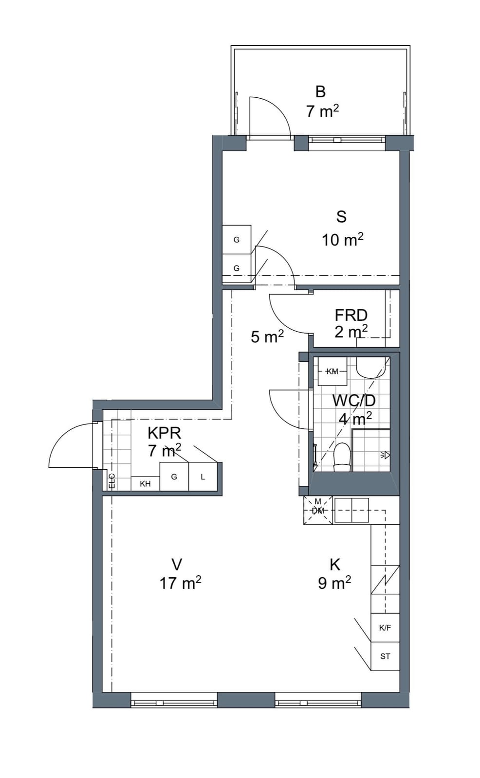2 rok · 55 m² i Upplands Väsby – bild 8
