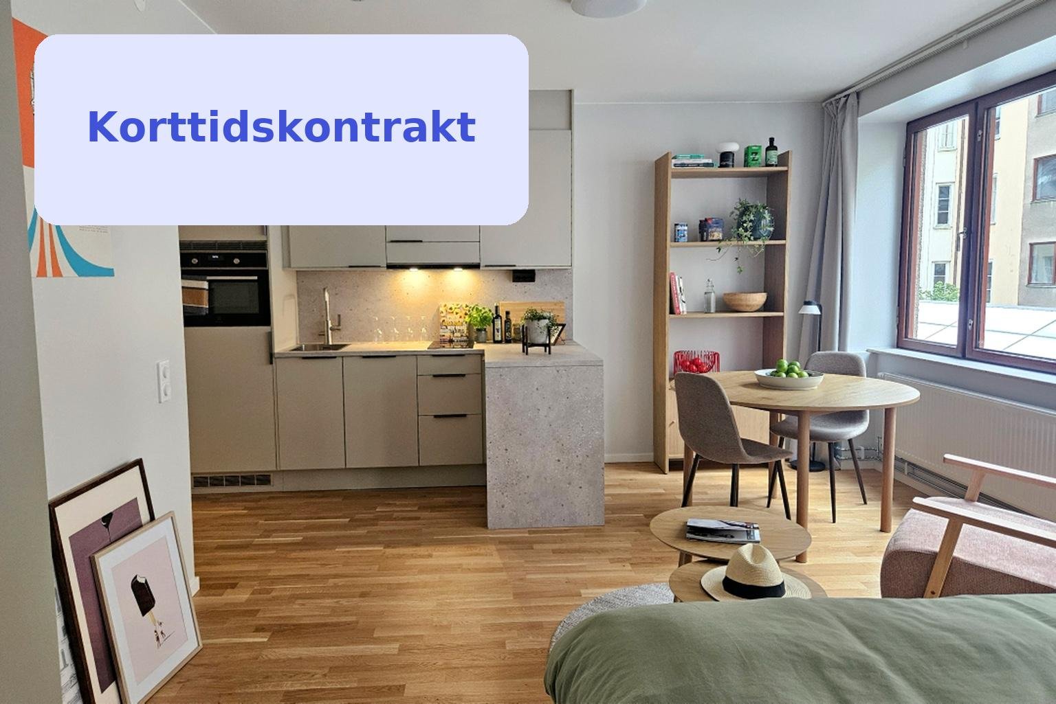 Lägenhet, 1 rooms, 28 sqm, Stockholm