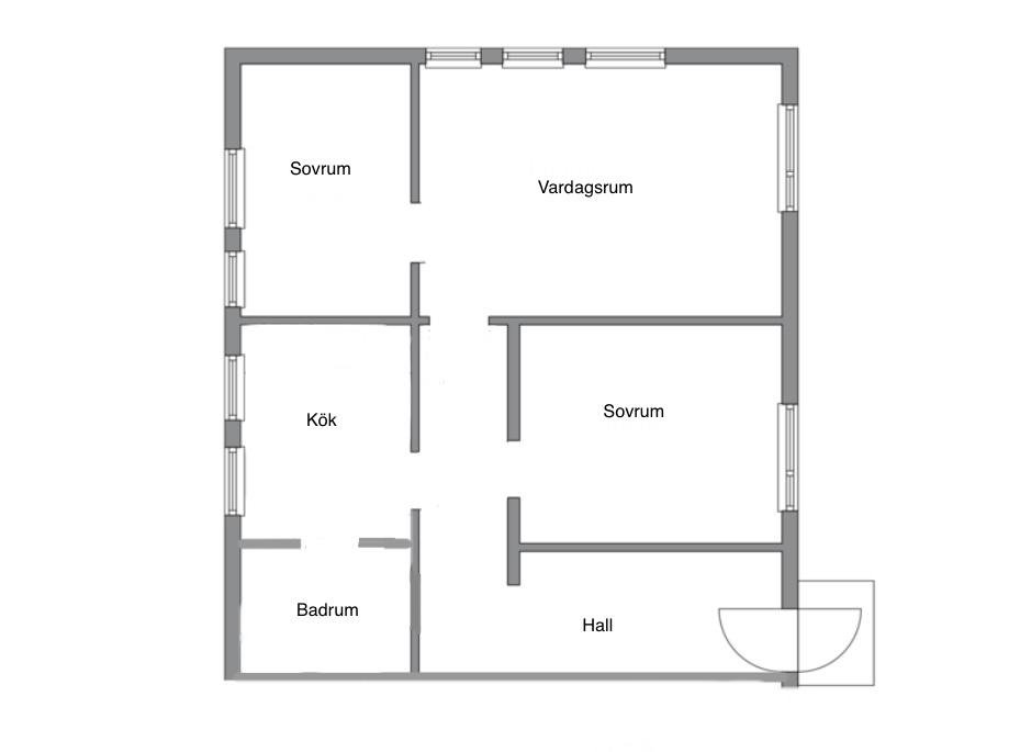 Villa/Hus, 3 rooms, 65 sqm, Kungsängen – Kungsängen