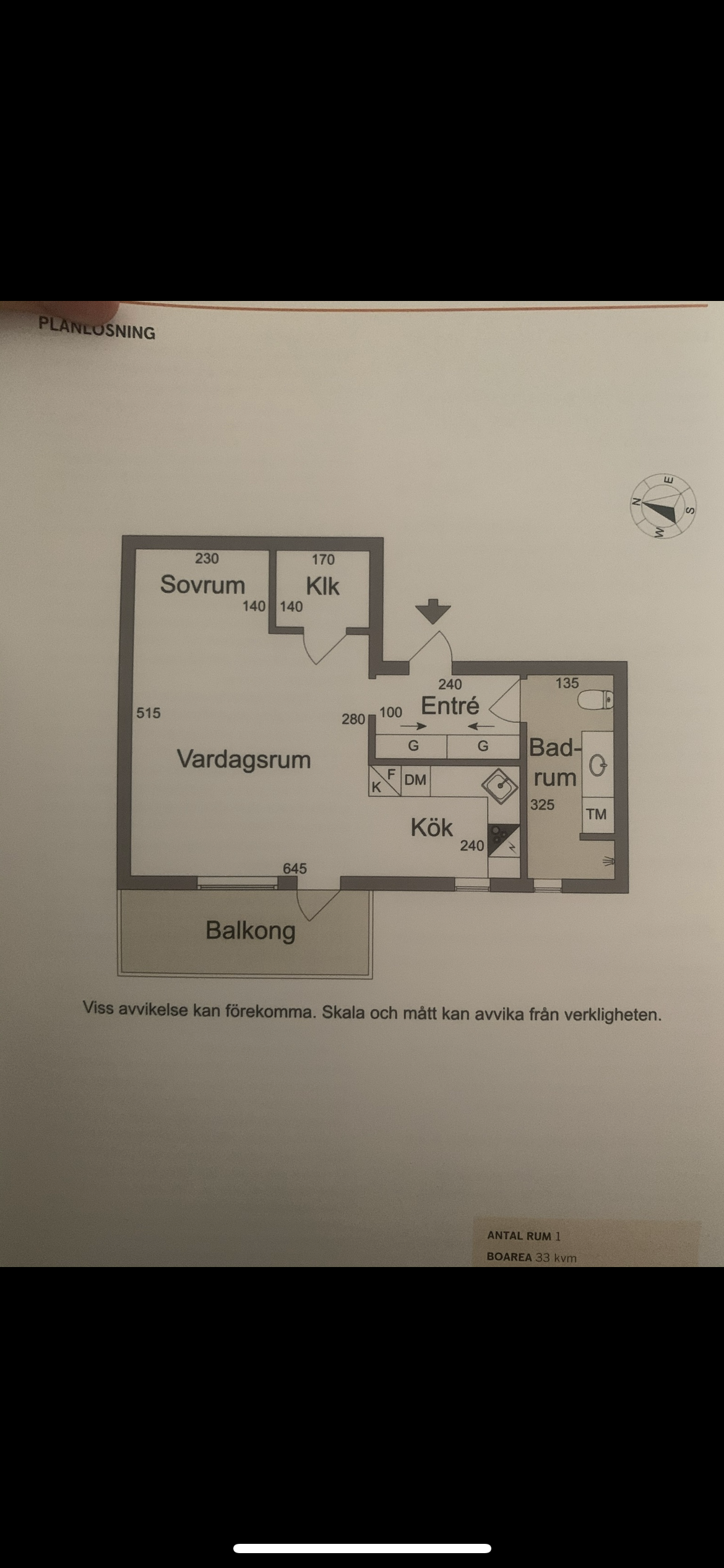 Lägenhet, 2 rooms, 33 sqm, Lidingö – bild 5
