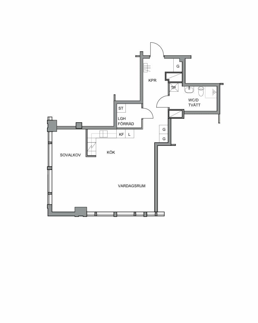 1 rok · 59 m² i Borås – bild 6