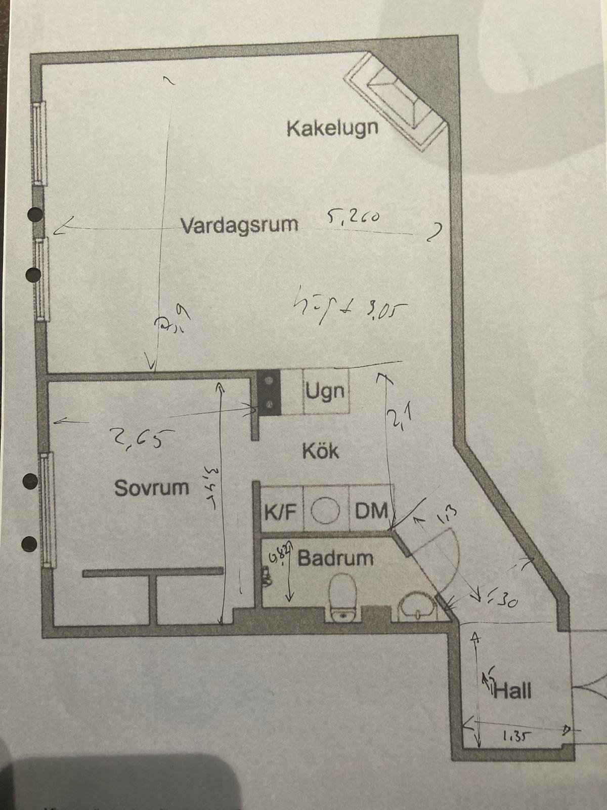 Lägenhet, 2 rooms, 43 sqm, Stockholm – bild 4