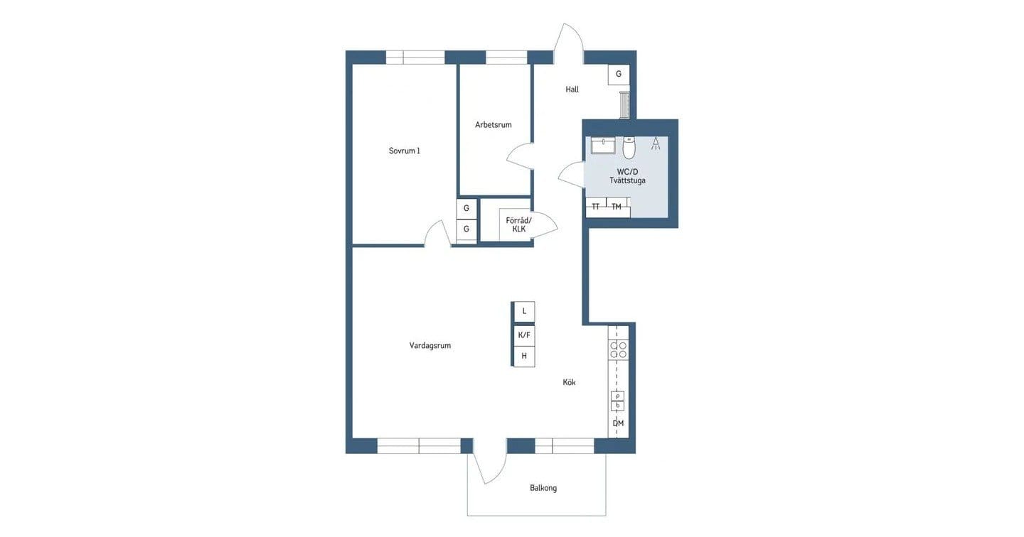3 rok · 87 m² i Strängnäs – bild 11