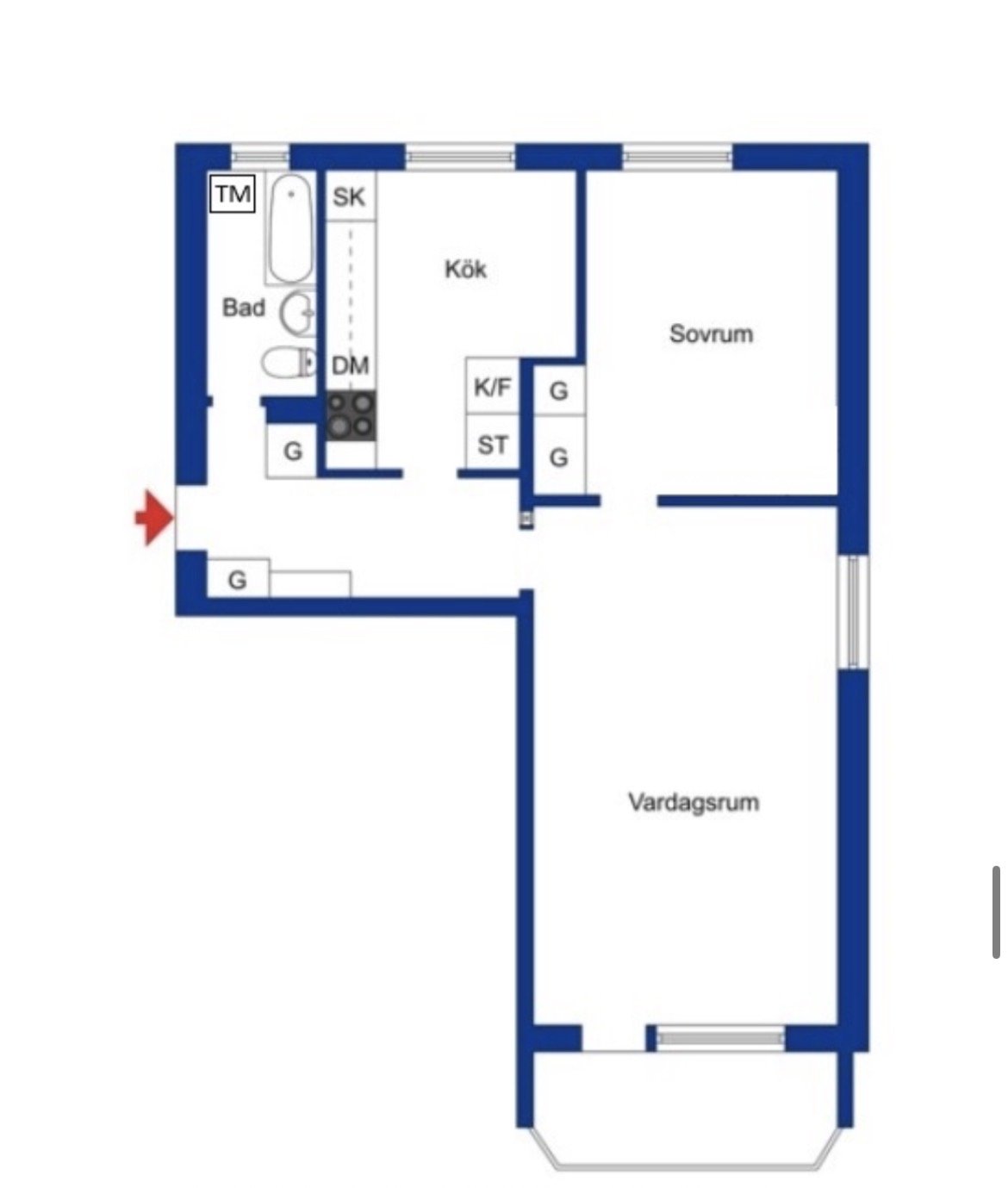 2 rok · 63 m² i Uppsala – bild 18