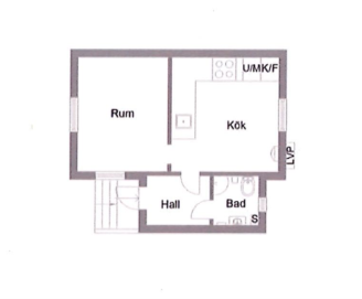 2 rok · 32 m² i Västerås – bild 17