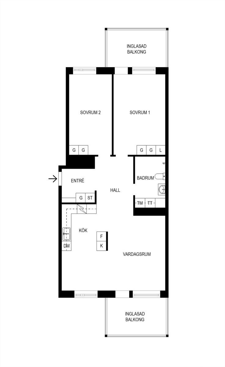 3 rok · 82 m² i Sollentuna – bild 17