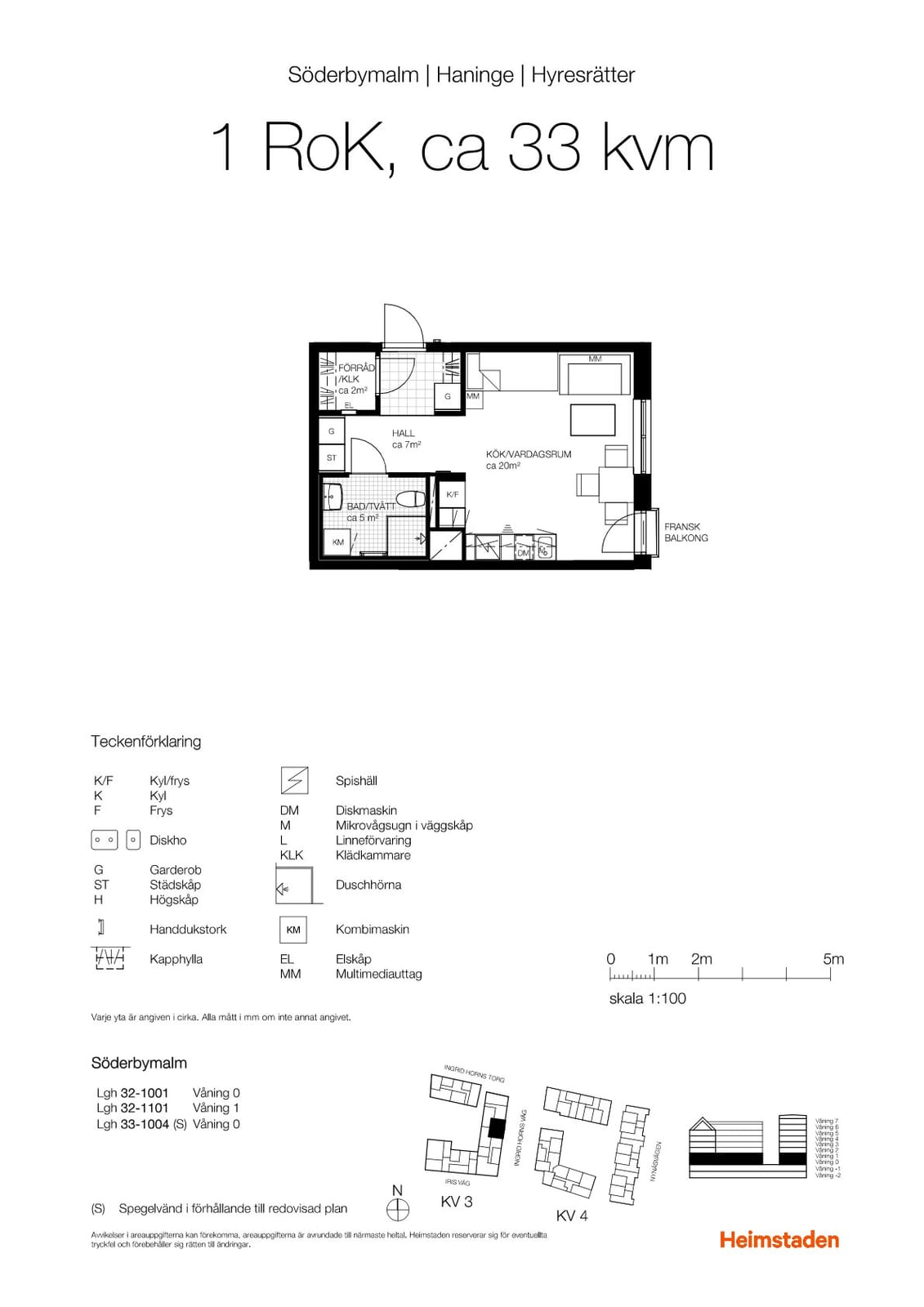 1 rok · 32 m² i Handen – bild 11