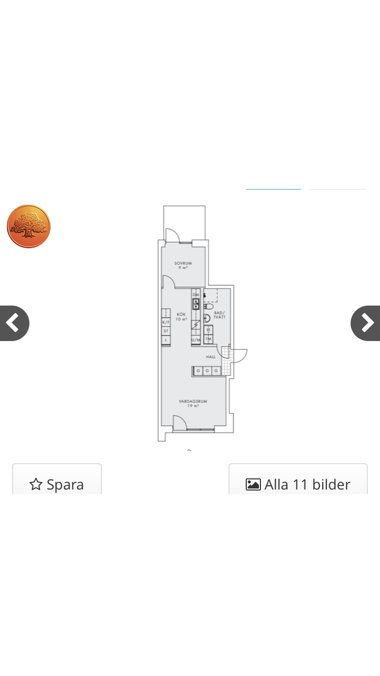 Lägenhet, 2 rooms, 52 sqm, Lund