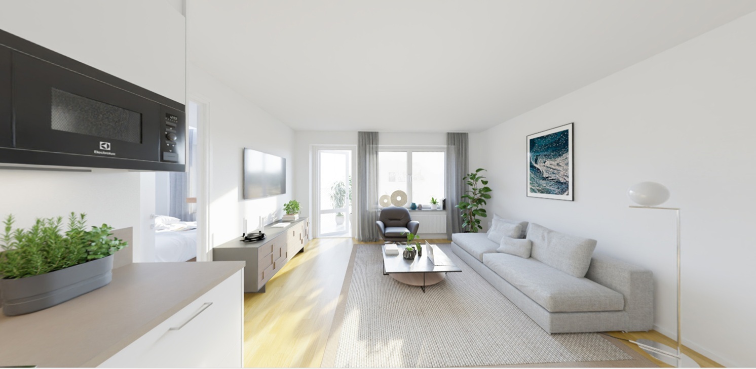 Lägenhet, 2 rooms, 44 sqm, Täby – bild 2