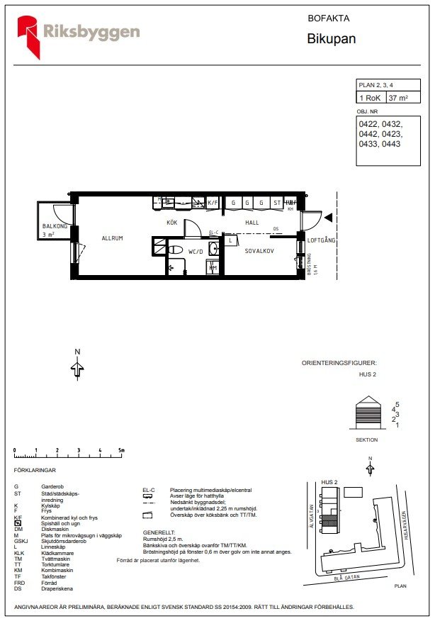 Lägenhet, 1 rooms, 15 sqm, Upplands Väsby – bild 7