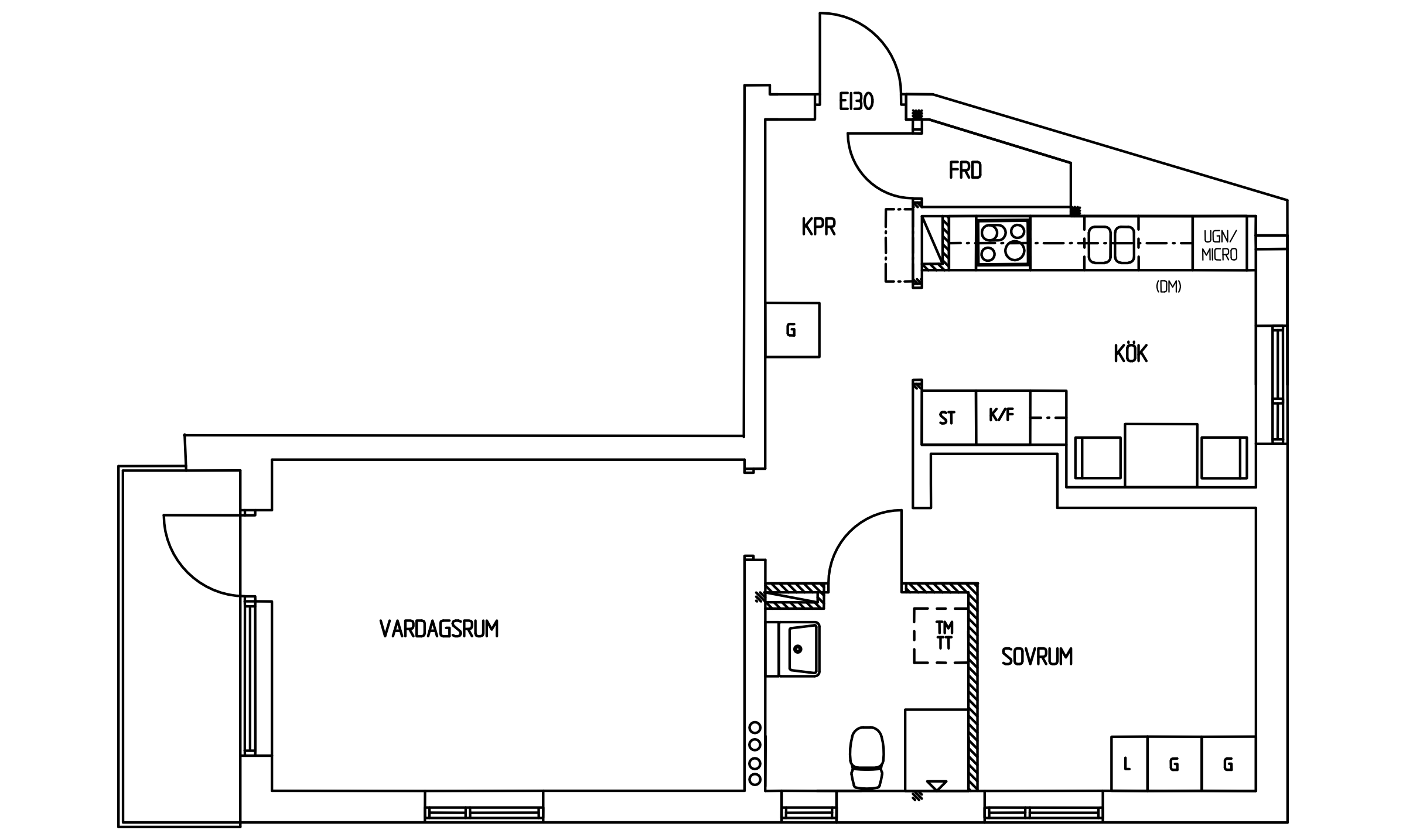 2 rok · 58 m² i Flen – bild 12
