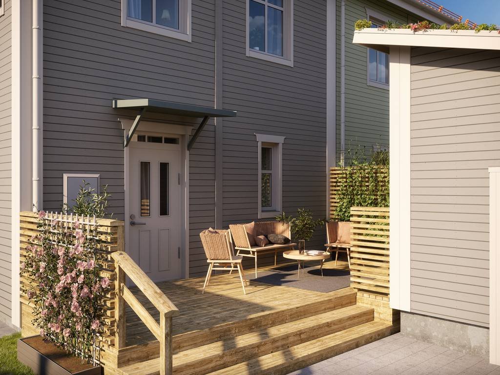 Radhus, 4 rooms, 107 sqm, Vikbolandet
