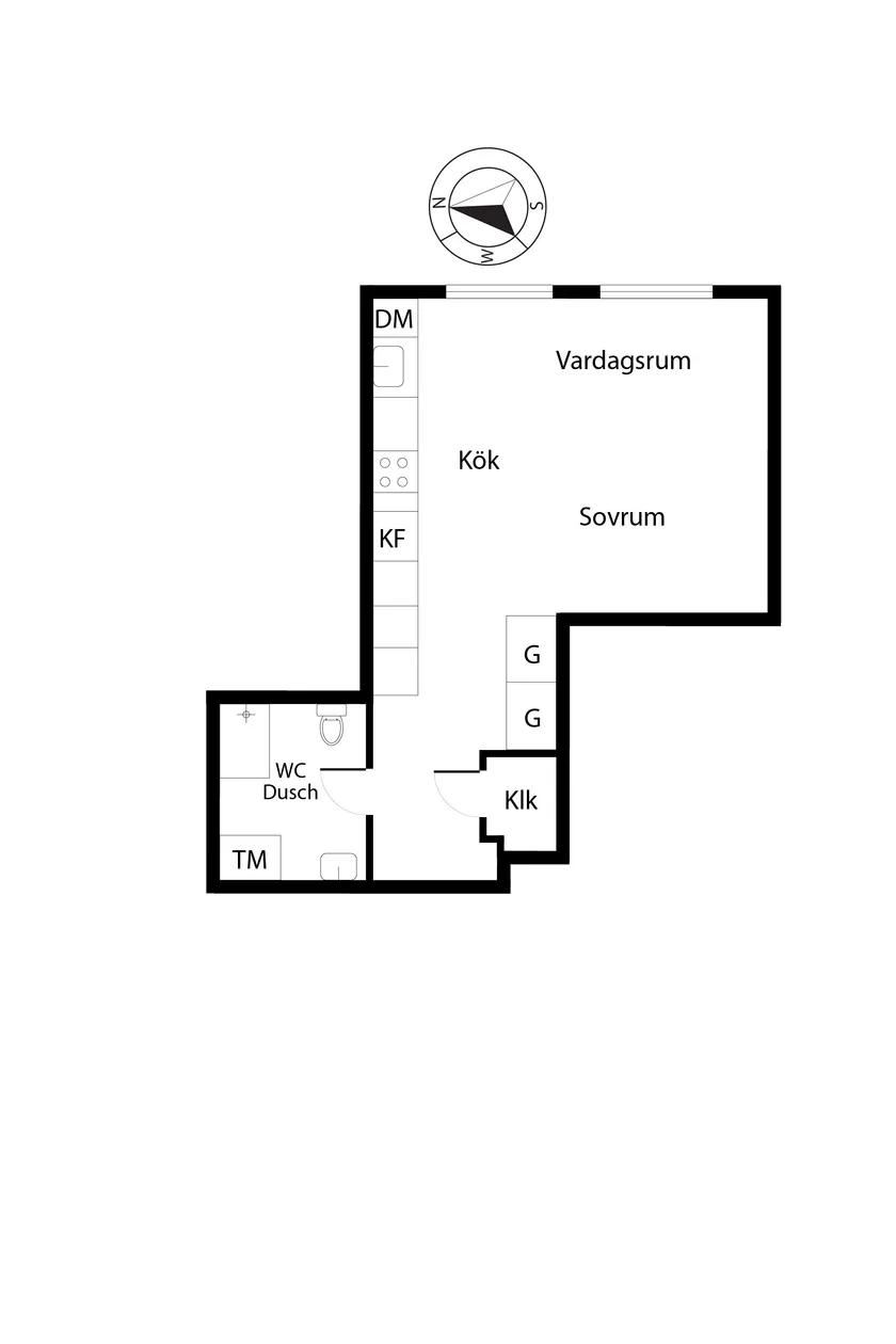 1 rok · 35 m² i Vega – bild 5