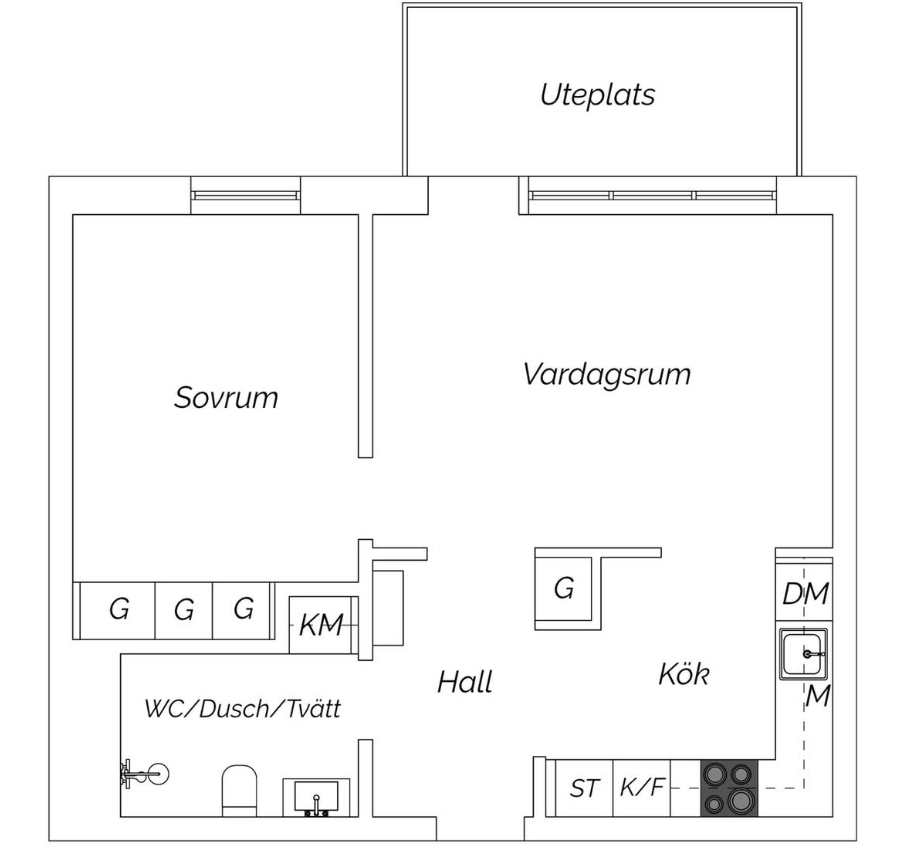 2 rok · 48 m² i Örebro – bild 2