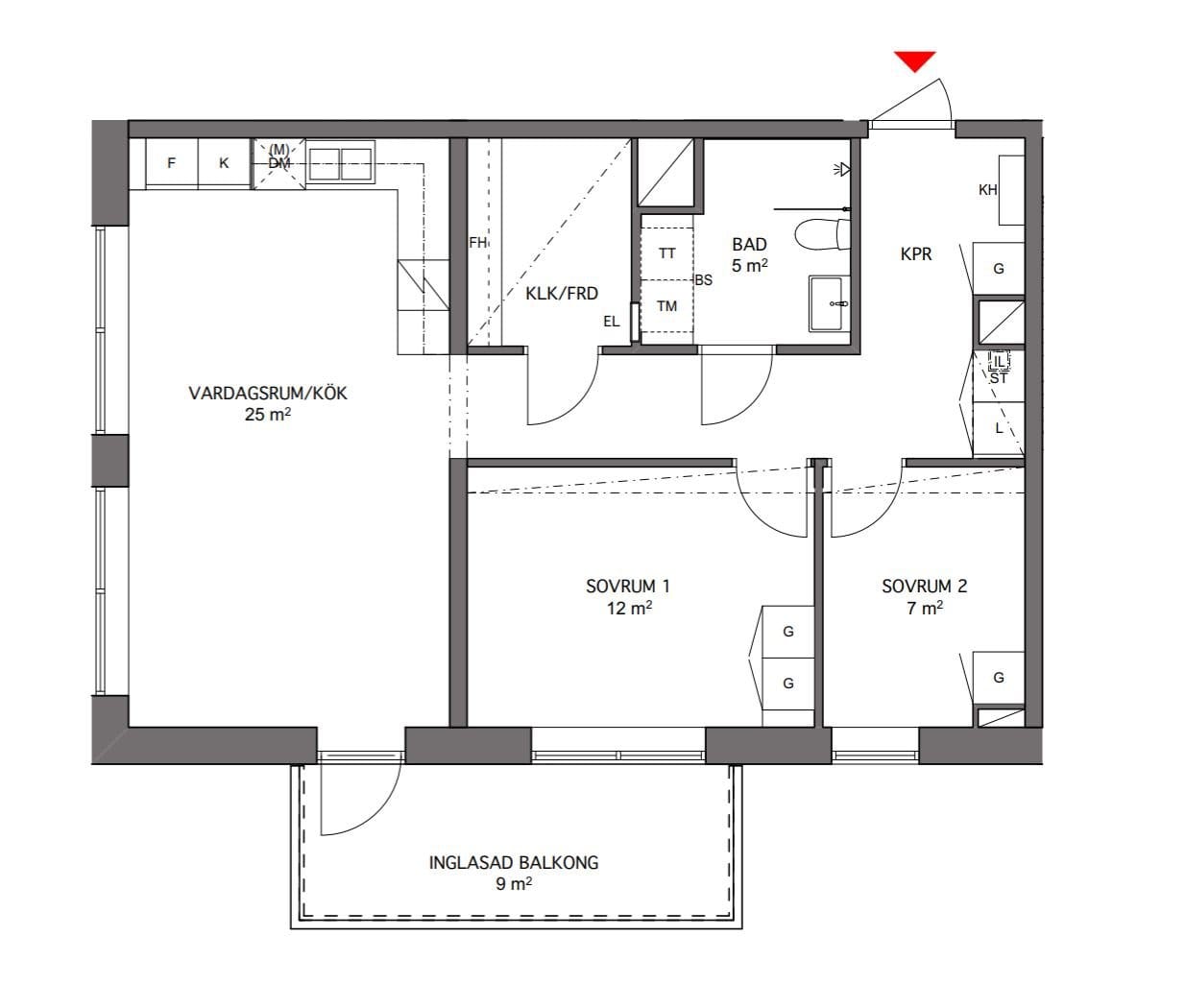 3 rok · 70 m² i Solna – bild 4
