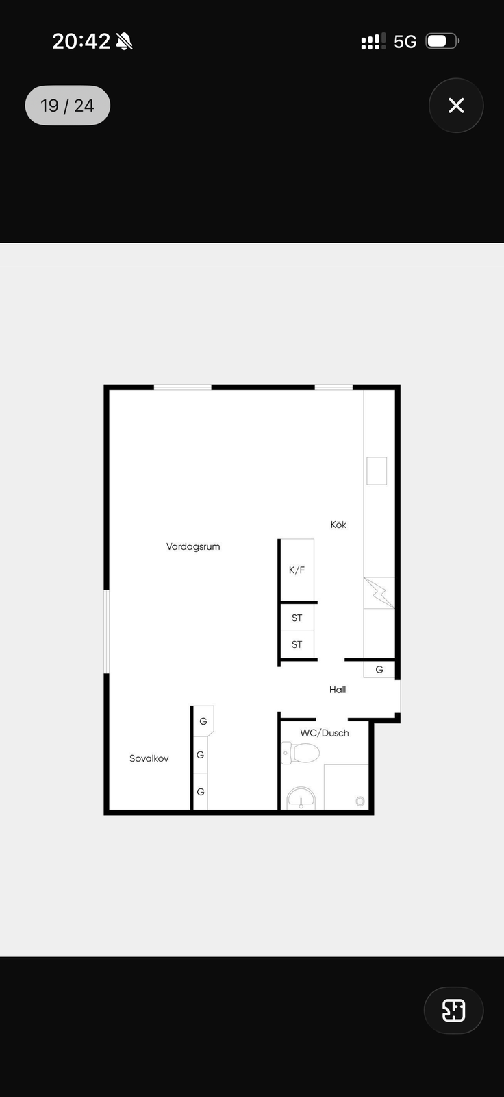 1 rok · 47 m² i Jönköping – bild 6