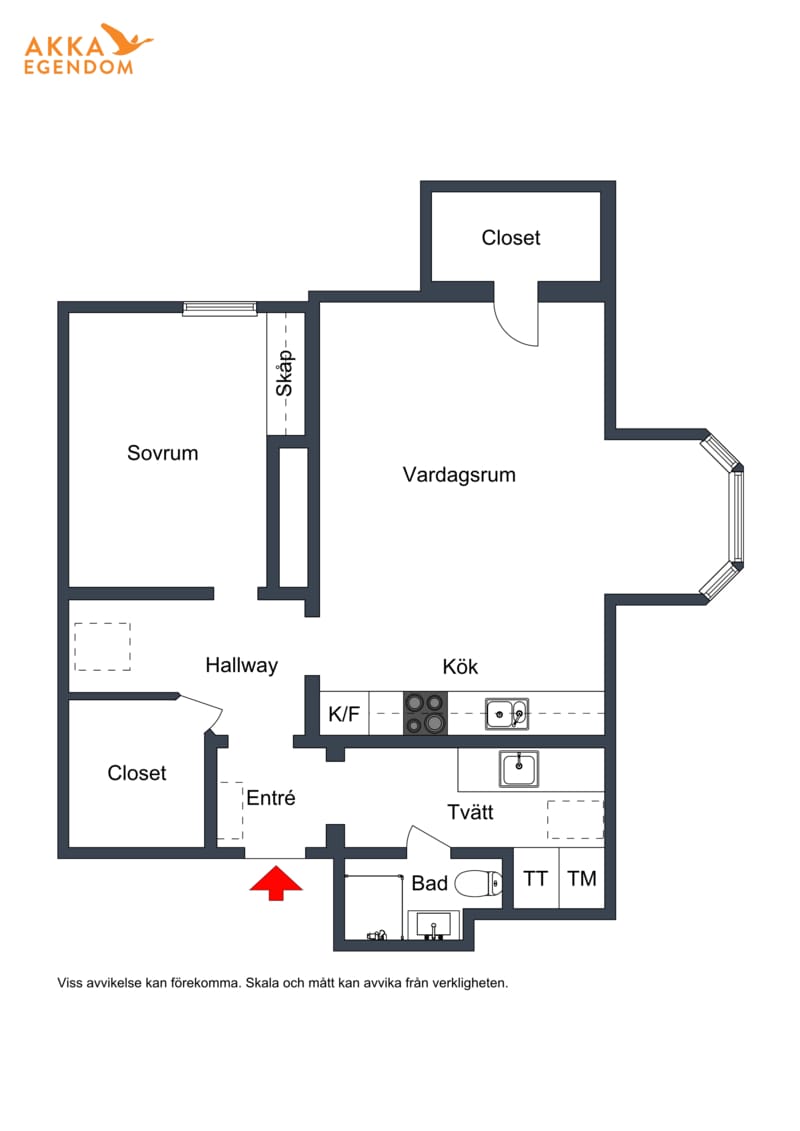 2 rok · 57 m² i Bromölla – bild 14