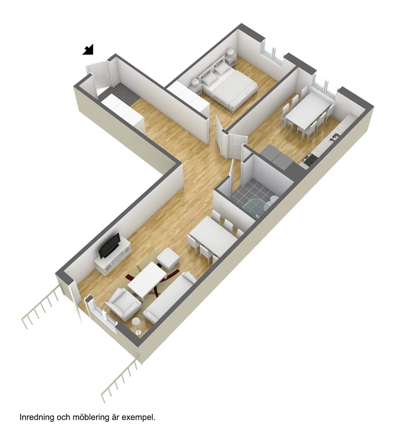2 rok · 67 m² i Karlstad – bild 4
