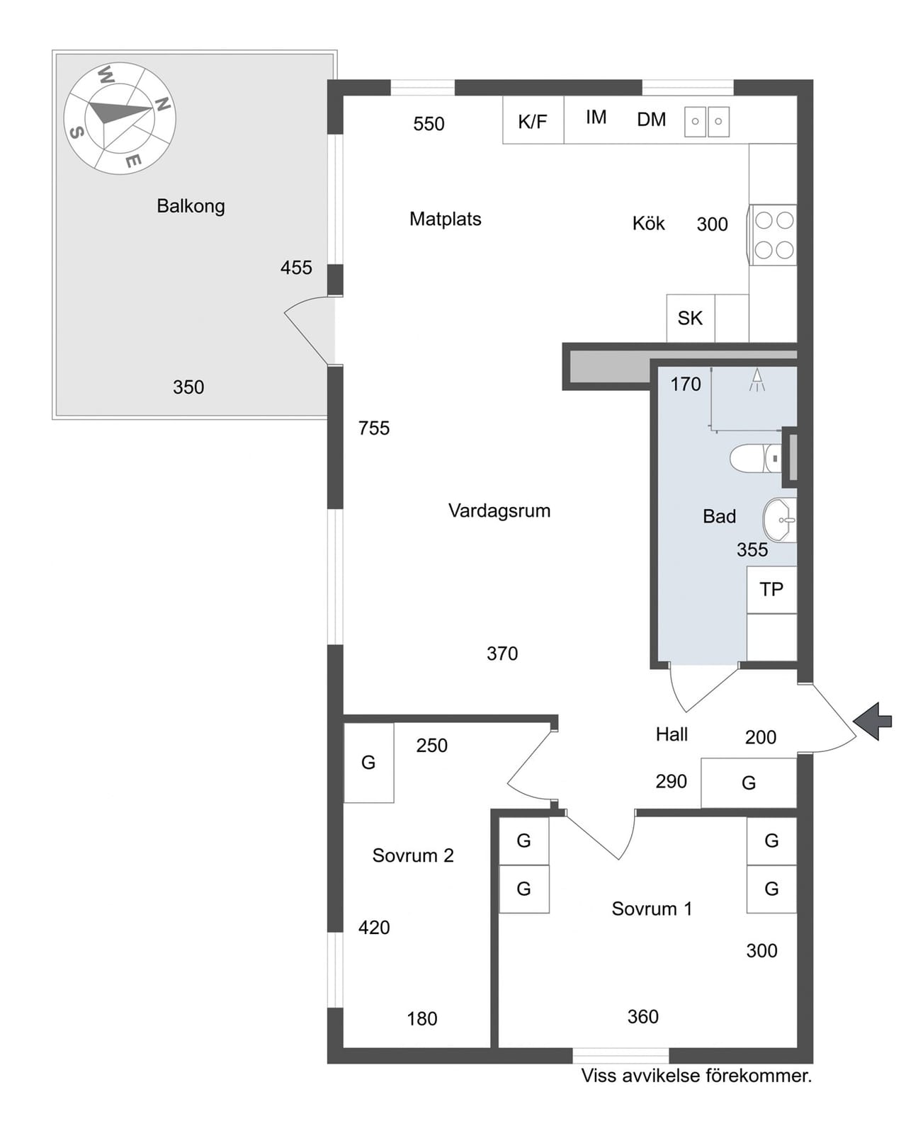 3 rok · 66 m² i Uttran