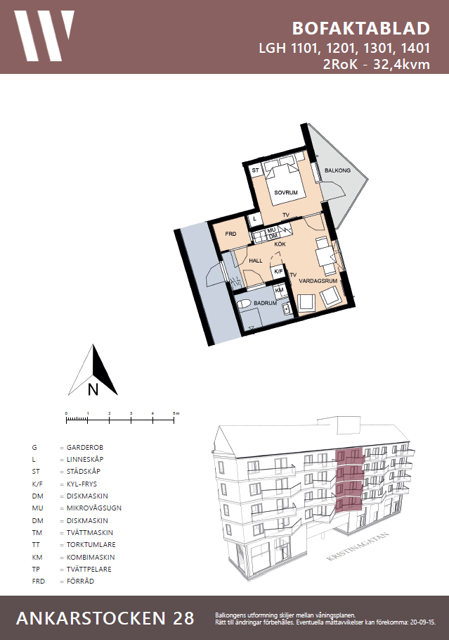 2 rok · 32 m² i Norrköping – bild 7