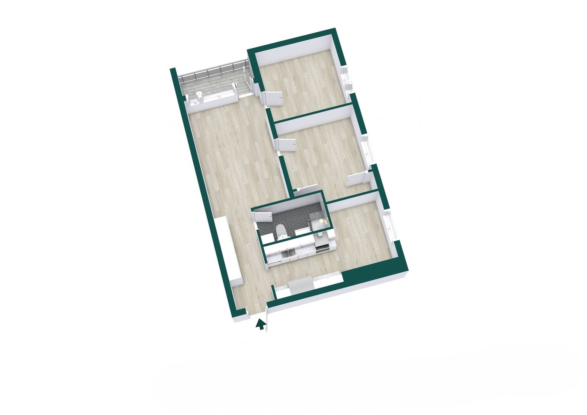 Lägenhet, 3 rooms, 75 sqm, Örebro – bild 5