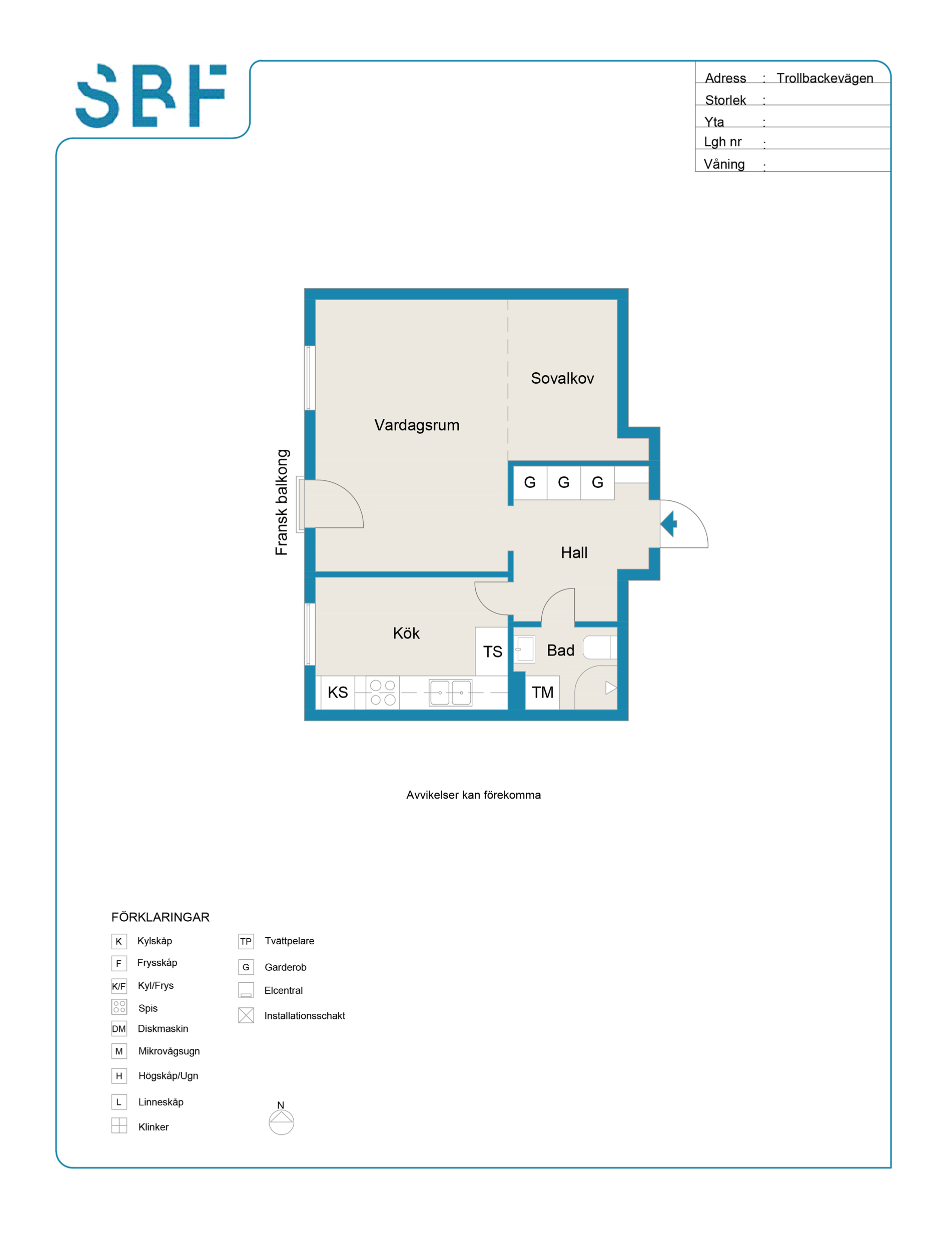 Lägenhet, 1 rooms, 43 sqm, Kalmar – bild 5