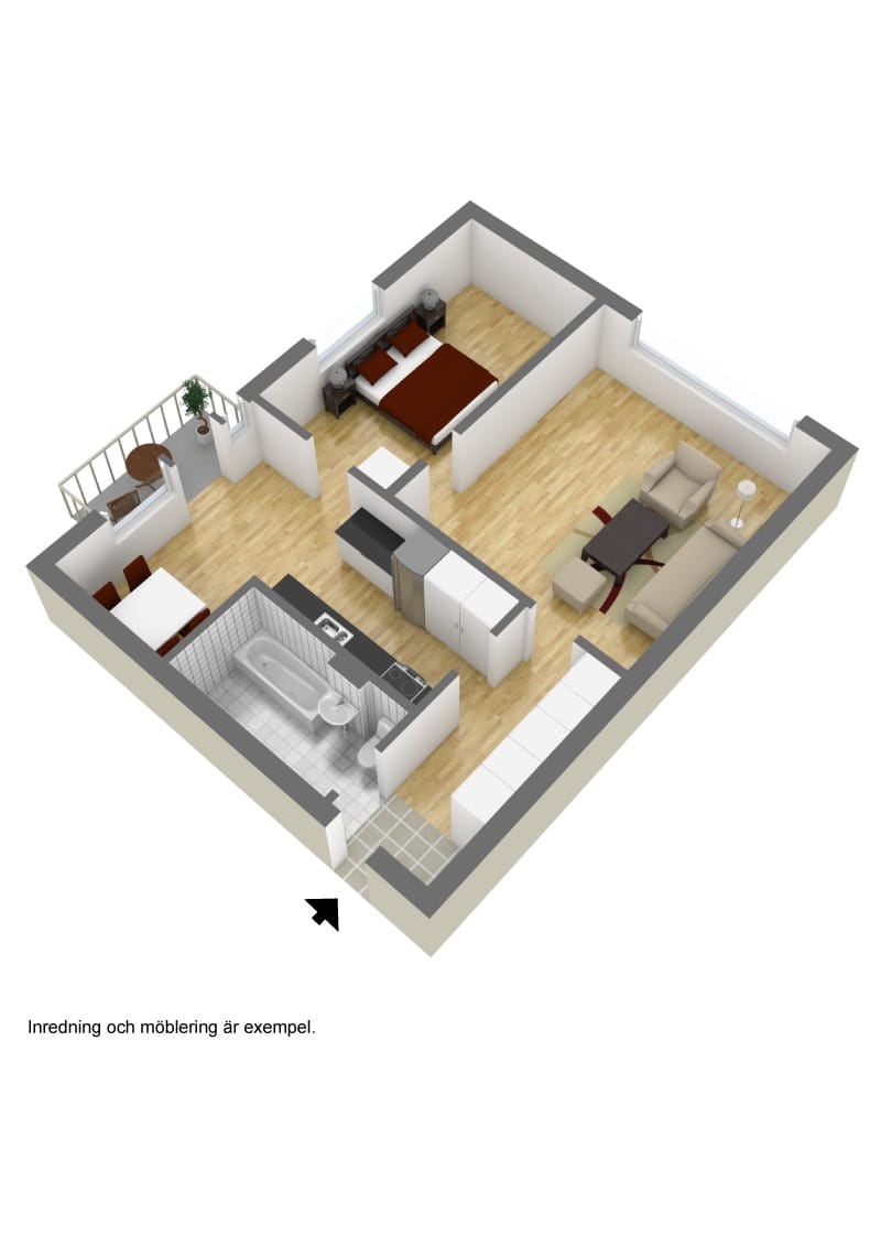 2 rok · 65 m² i Karlstad – bild 5