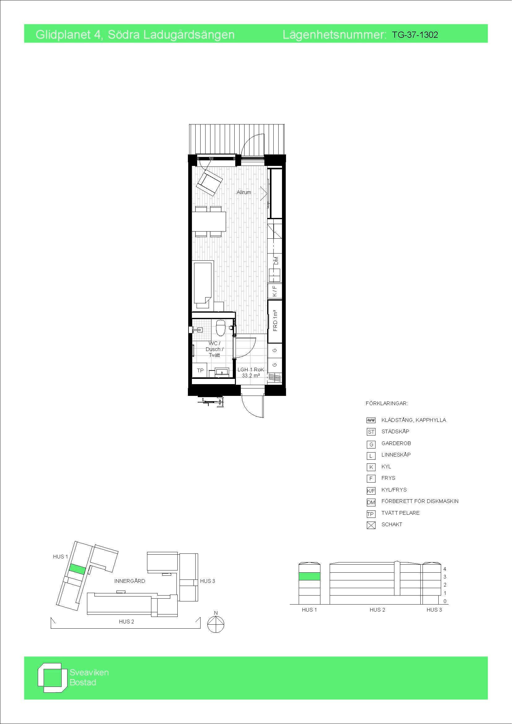 Lägenhet, 1 rooms, 33 sqm, Örebro – bild 9