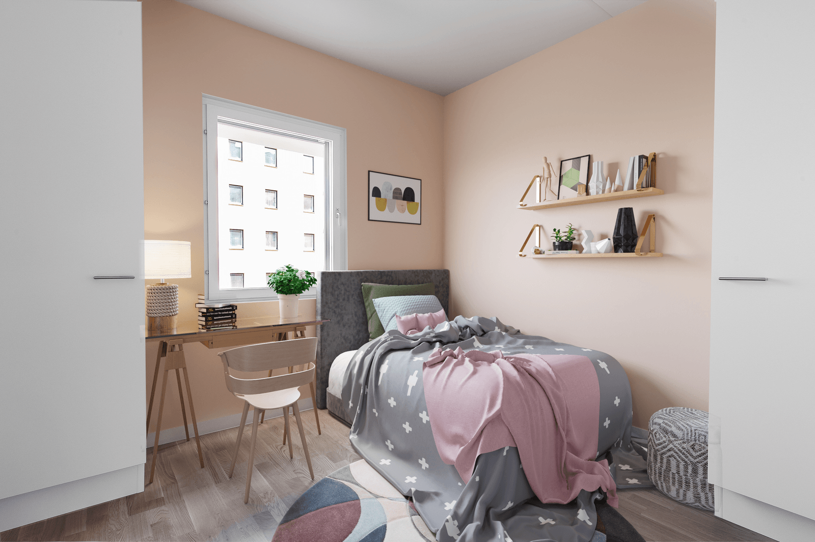 Lägenhet, 3 rooms, 43 sqm, Huddinge