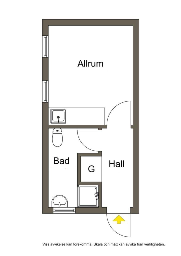 1 rok · 22 m² i Huddinge – bild 2