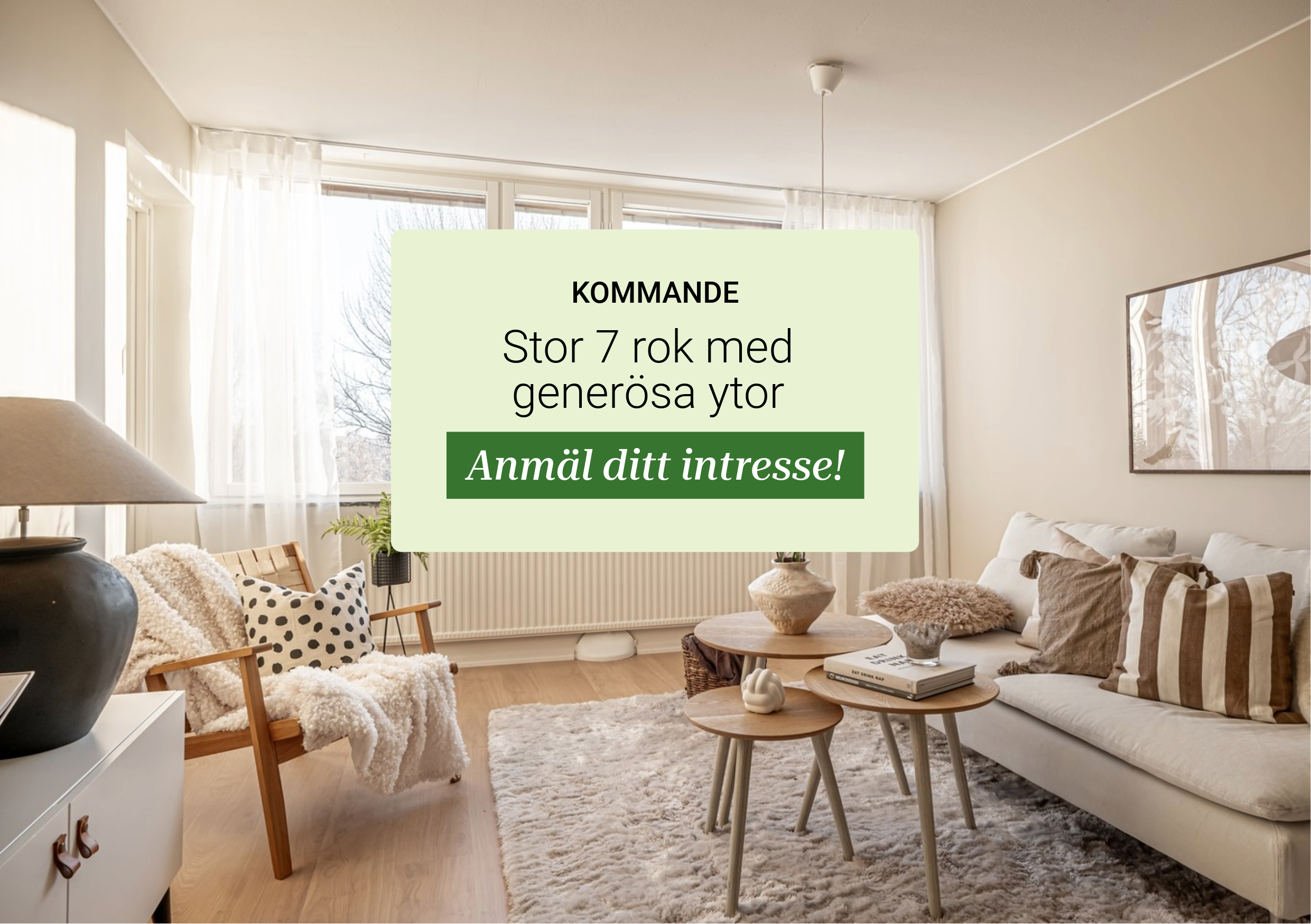 Lägenhet, 7 rooms, 155 sqm, Finspång – Finspång