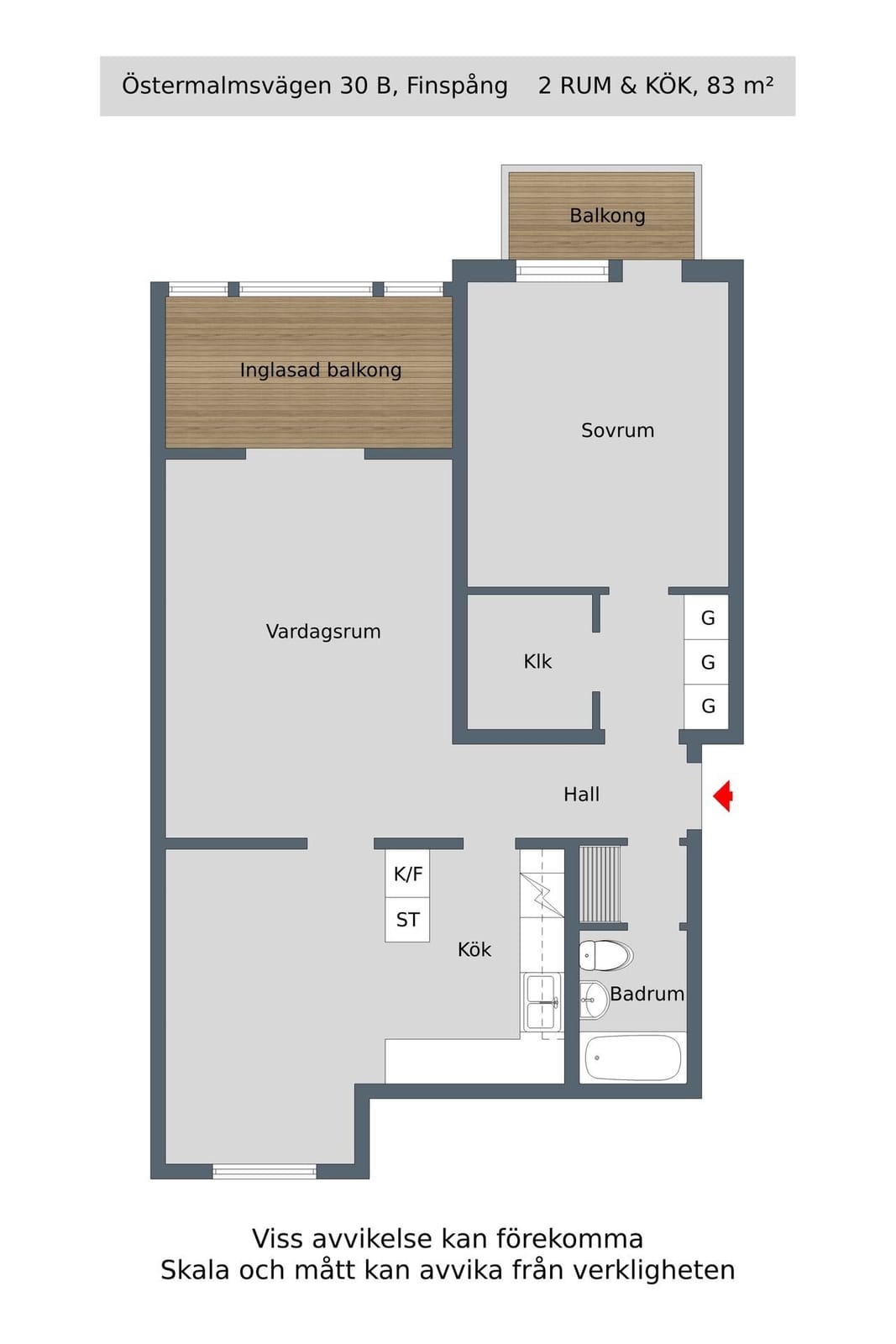 2 rok · 83 m² i Finspång – bild 12