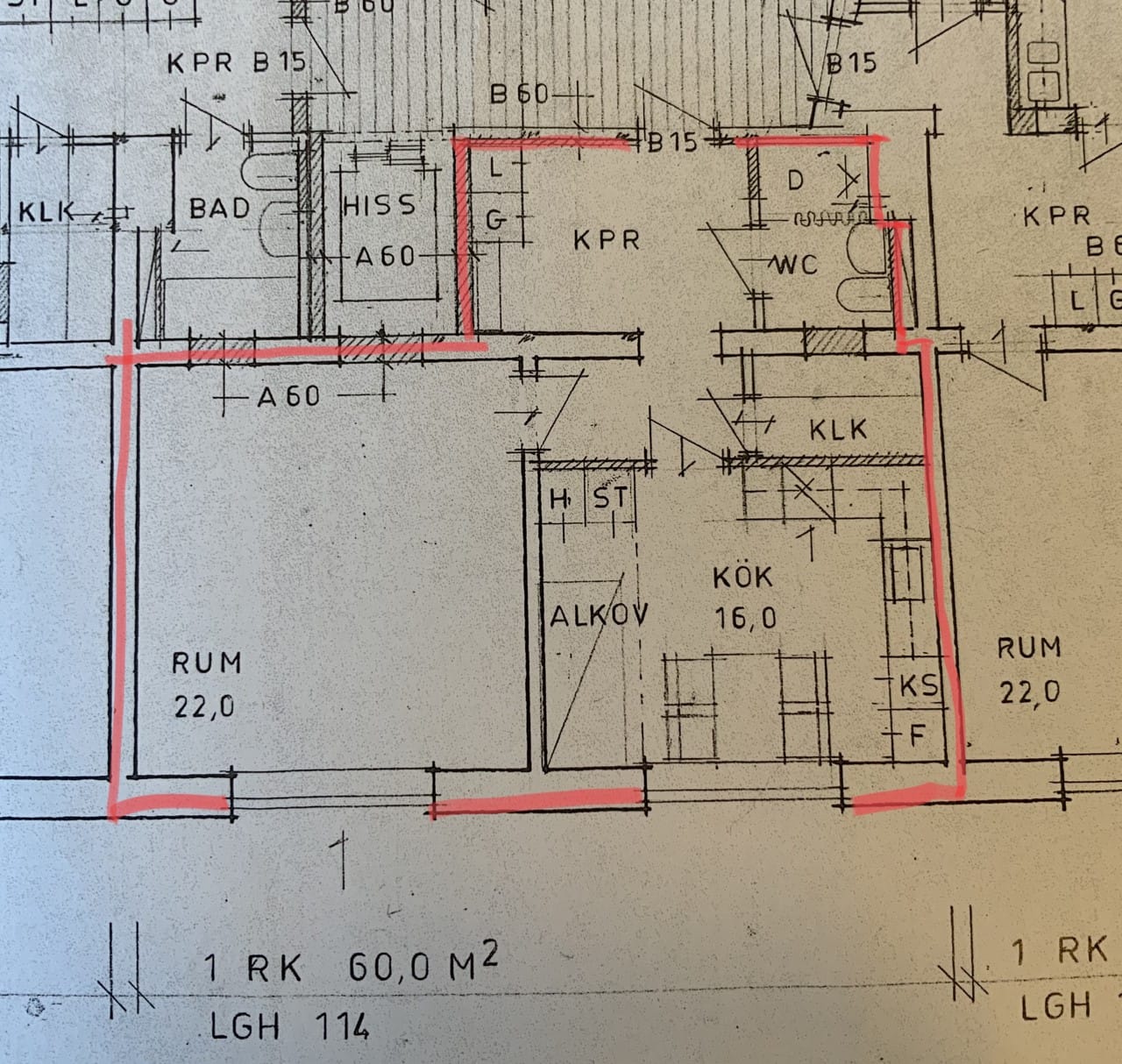 1 rok · 60 m² i Norrköping – bild 9