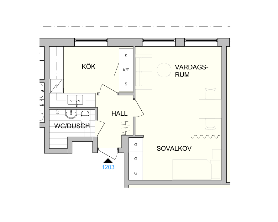 1 rok · 35 m² i Nynäshamn – bild 8