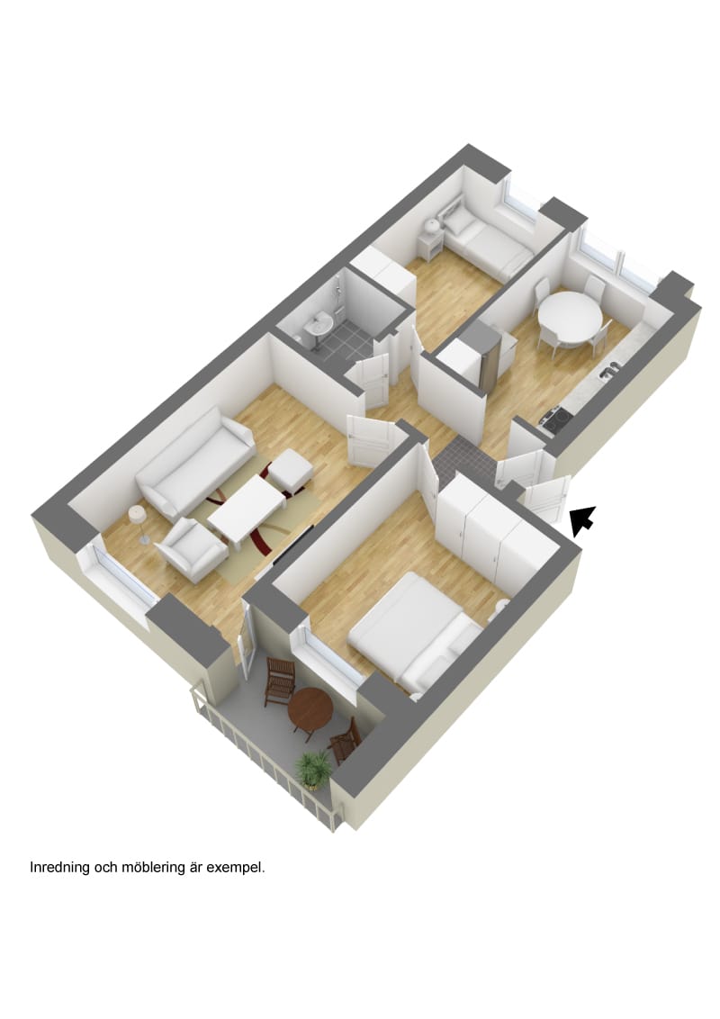 3 rok · 62 m² i Karlstad – bild 5