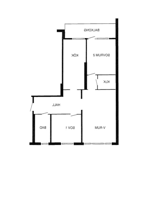 Lägenhet, 3 rooms, 79 sqm, Rimbo – bild 13