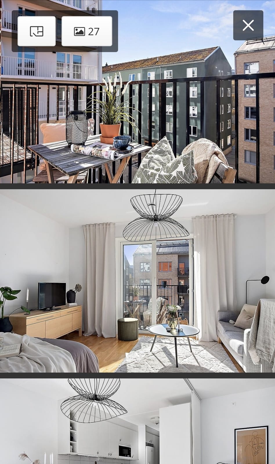 Lägenhet, 1 rooms, 32 sqm, Göteborg